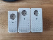 Zestaw 3x Powerline Comtrend PG-9072/9073 WiFi 5GHz 1Gb/s