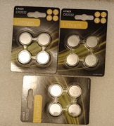 Baterie guzikowe litowe CR2032.