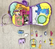 Polly Pocket Zestaw Pudełko przygód słonia szkatułka+ akcesoria GTN22