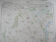 Mapa topograficzna 1:50 000 N-33-120-A Żnin 