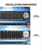 Nakładki grila Jeep Renegate 2015/2018