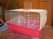 Klatka dla chomika lub innego futrzaka, średnia