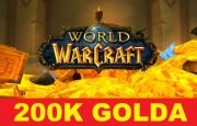 WOW GOLD 200K 200.000 GOLDA ZŁOTA ZŁOTO BURNING LEGION WORLD OF WARCRAFT