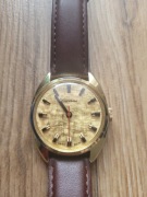Zegarek Lucerne - lata 70 nakręcany złoty vintage sprawny szwajcarski