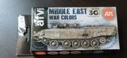 farby AK 3G AK-Interactive AK 11648 MIDDLE EAST WAR COLORS SET