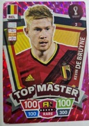 PANINI FIFA WORLD CUP 2022 KEVIN DE BRUYNE TOP MASTER #2