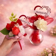 Bukiety mydlane na Walentynki