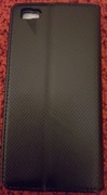 Etui skórzane na magnes do HUAWEI p8 lite, czarne