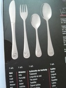 komplet sztućców dla dziecka 4 el Ambition Vica