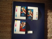 Fi 4594-4595 Boże Narodzenie pustopola narożniki (**)