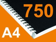 Podręcznik ksero A4 mono do 750 stron + bindowanie