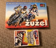 ,2 gry żużel i warcaby