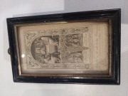 Obraz stary XIX wiek 