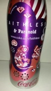Butelka Coca Cola Faithless Paranoid Limited Edition