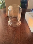 Mini terrarium na rośliny, szklana doniczka na sukulenty, przezroczysta 