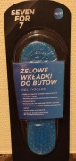 Wkładki do butów żelowe r.36/37 24.5cm Seven for 7