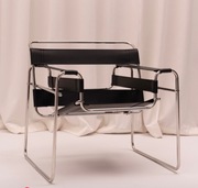 Designerski skórzany fotel Vassily