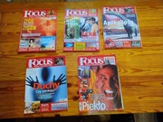 Czasopismo FOCUS nr 6/2001, 3/2002, 11/2003, 4/2004, 11/2004