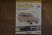 KOLEKCJA DEAGOSTINI NR 63 SKODA 1201 STW