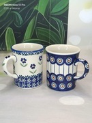 Kubek ceramiczny Bolesławiec 250m dwupak ceramika Bolesławiec