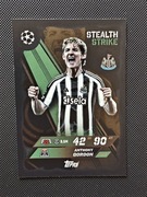 Match Attax 2025/2026 ANTHONY GORDON nr.446 STEALTH STRIKE ( Newcastle )