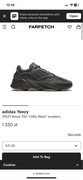 Yeezy Boost 700 Utility Black 45 1/3