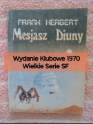 Mesjasz Diuny F Herbert Wielkie serie SF wydanie klubowe PRL 1970 Kolekcja