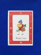 Ha-Ga Pocztówka Boże Narodzenie 1969