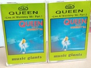 QUEEN - LIVE AT WEMBLEY 1 - MC KASETA czytaj OPIS