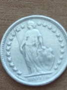 SZWAJCARIA - 1/2 franka 1914 srebro Ag