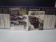 Need for Speed ProStreet NFS OKŁADKA PS2