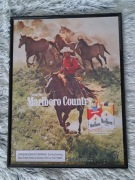 Plakat w ramce 30x40 Marlboro Country Vintage 
