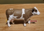 Schleich krowa rasy simentalskiej figurka model wycofany z 2015 r,