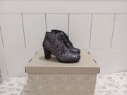 botki na słupku marki BPC Bonprix roz. 36 wkładka 23,5 cm lekko ocieplane