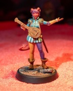 Sigrid Yalve Diabelska Bardka 32mm 14K zgodna z DnD RPG Pathfinder Warhamm.