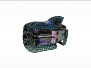 Pasek z klamrą vintage retro y2k