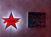 Cmaz lso kiełas lampka LED na ścianę 