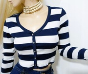 Sweter w paski rękaw Reserved 36 s