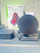 BELKIN SoundForm - Głośnik Bluetooth i Ładowarka Bezprzewodowa 10W, czarny