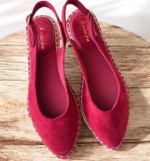 KAMOA Espadryle skóra naturalna 40 NOWE