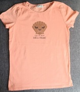 T-shirt LC Waikiki ze złotą muszlą 9-10 lat