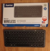 Klawiatura Hama Multi-Device WK-500 Bluetooth & USB (Radio 2.4 GHz)