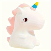 LAMPKA SILIKONOWA LED JEDNOROŻEC - DLA DZIECI I DOROSŁYCH KABEL USB GRATIS!