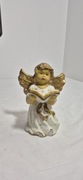 Śliczny Aniołek z Książką – Figurka Vintage 16 cm 