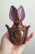 Figurka ceramiczna - Nietoperz 