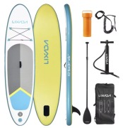 Nadmuchiwana deska SUP Stand Up Paddleboard z wiosłem surf joga