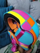 Kask narciarski RED Avid Grom 55–56 cm – lekki, kolorowy, snowboard