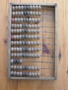 stare drewniane liczydło liczydła abakus PRL