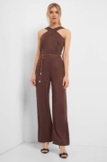 Orsay Kombinezon brązowy rozm. 36