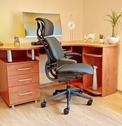 Samoważące krzesło biurowe Humanscale Freedom z zagłówkiem - wyślę gratis